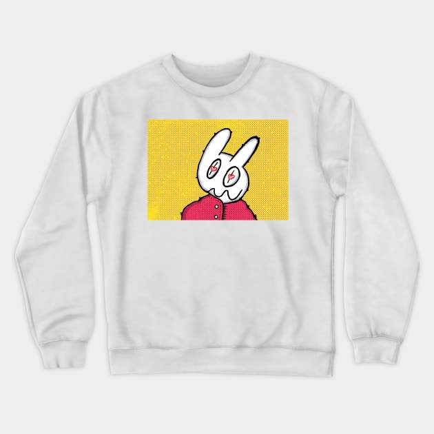 Love Bunny Crewneck Sweatshirt by chawlie